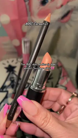 @M.A.C Cosmetics Store  Glossy lips, zero effort—this duo is a must-have Christmas gifts 🎁  #tiktokshopblackfriday #holidaygiftideas #maccosmetics #nudelip #makeup 