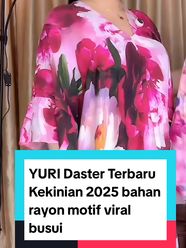 YURI Daster Terbaru Kekinian 2025 bahan rayon motif viral busui  #daster #dasterviral #dastermurah #dasterkekinian #bismillahfyp 