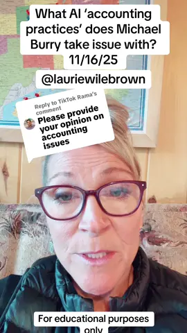 Replying to @TikTok Rama 11/16/25 #ai #stockmarket #accounting #profit #fyp