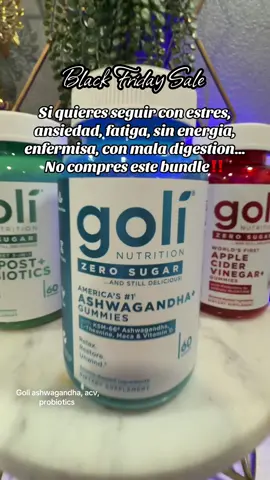 Goli gummies Black Friday Sale⚡️ #SuperBrandDayBFCM #TikTokShopCyberMonday #TikTokShopBlackFriday #tiktokshopcreatorpicks #bfcm *DISCLAIMER* precio mostrado es el vigente al momento de la grabación y puede cambiar. Las promociones pueden tener restricciones o disponibilidad limitada. 