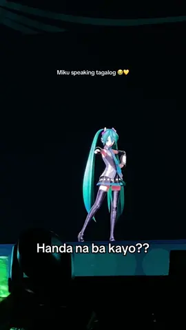 FILIPINO MIKU 😭💛🇵🇭 Pls ignore my rough af voice HAHAHA DI KO KINAYA HAHAHAAHAAH I’ll only be posting this part of the con, simply bc it’s pretty unique to the PH! Hanap kayo ng spoilers somewhere else uwu 👍 #mikuexpo #mikuexpoasia #mikuexpo2025 #mikuexpomanila #hatsunemiku 