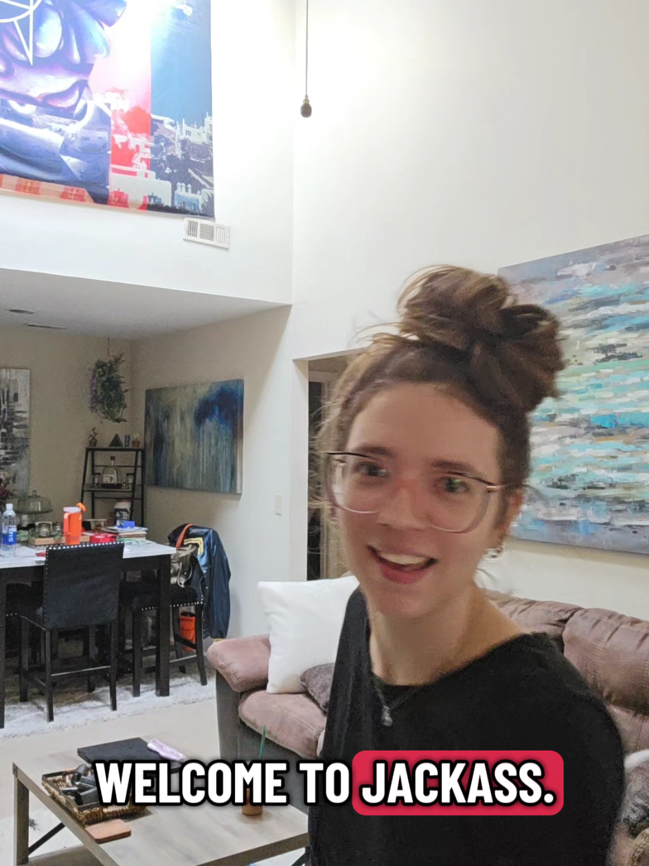 yall think ill survive this one?#jackass #trend 