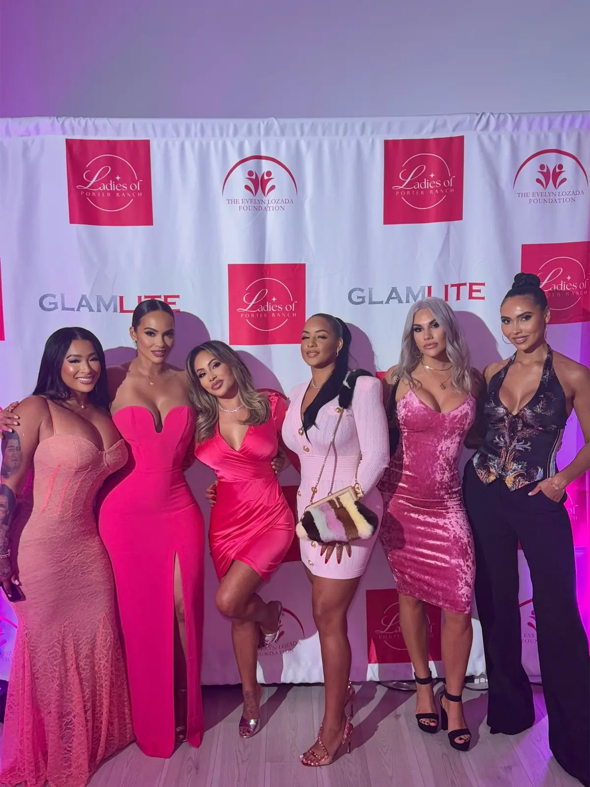 So inspired, by these lovely ladies. It was truly bliss seeing woman come together and supporting one another. Proud to support the @Evelyn Lozada Foundation. #ladiesofporterranch #glamlite @shantihoffman3