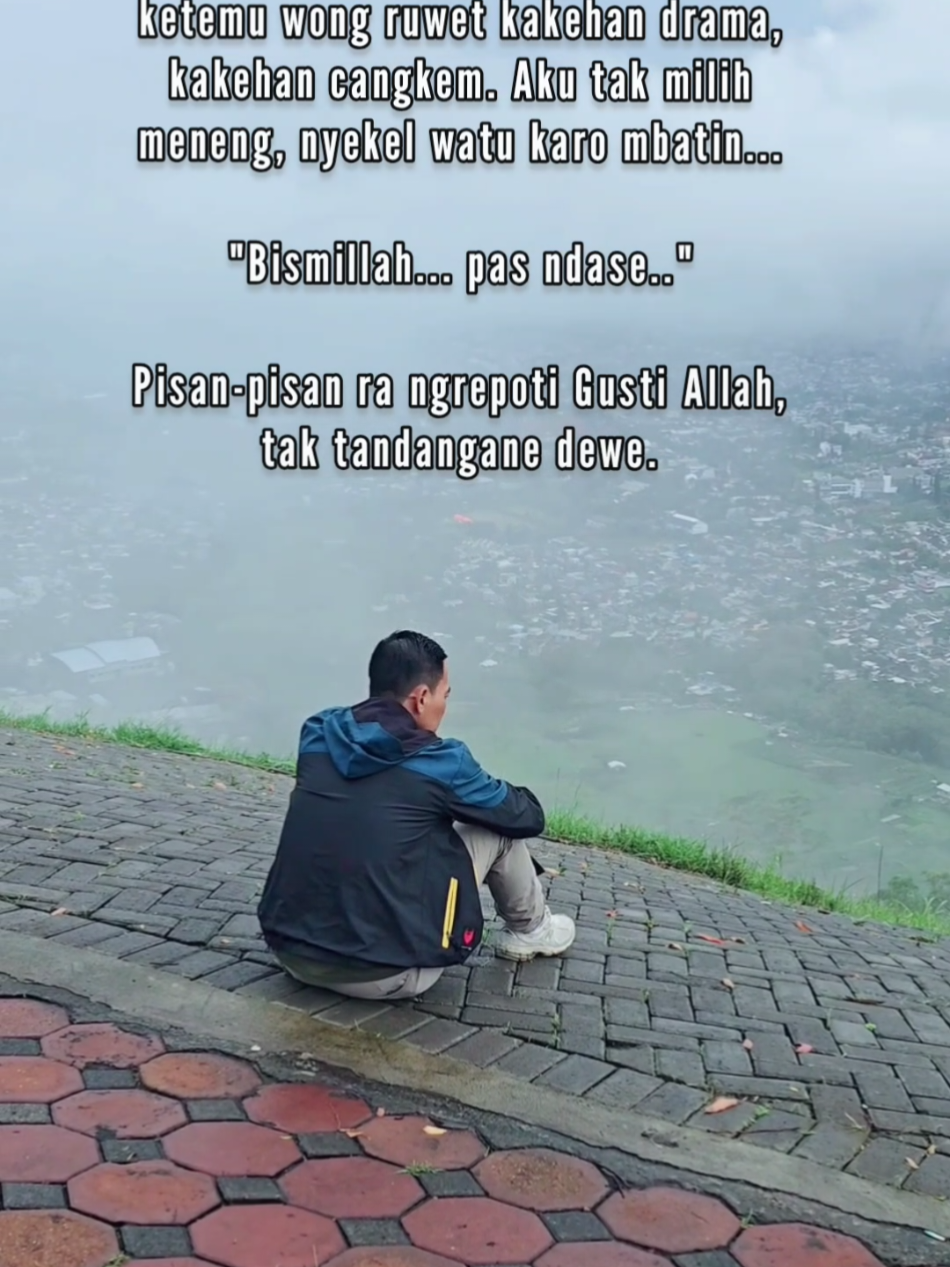 Setenang kuwi aku saiki... #kontenkreator #contentcreator #motivator #yfpシforyou #citylights 