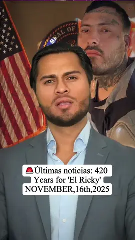 420 Years for 'El Ricky': The Fall of a Notorious Tamaulipas Cartel Operator 🚨 #nflfootball #nfl #tiktok #fyp #USA #law #drugwar #justice #puka #pukanacua #foryou #group7 #trump2025