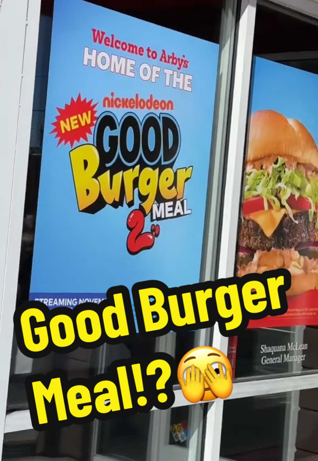 Arby’s good burger meal! A little repost!🤣 @@Arbys##chopelasreviews##fyp##arbys