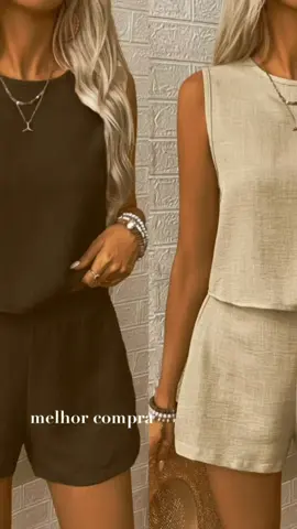 conjunto feminino varias cores ,lançamento verão, short e blusa ,👉Link na bio ou te envio ✅️https://s.shopee.com.br/7AVml0iyf7 #achadinhos #moda #utilidade #modafeminina 
