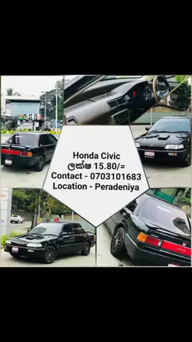 Honda Civic ලක්ෂ 15.80/= Call - 0703101683 Location - Peradeniya  #foryou #fyp #forsale #viral #cars #trending #carforsale #srilanka #viralvideo