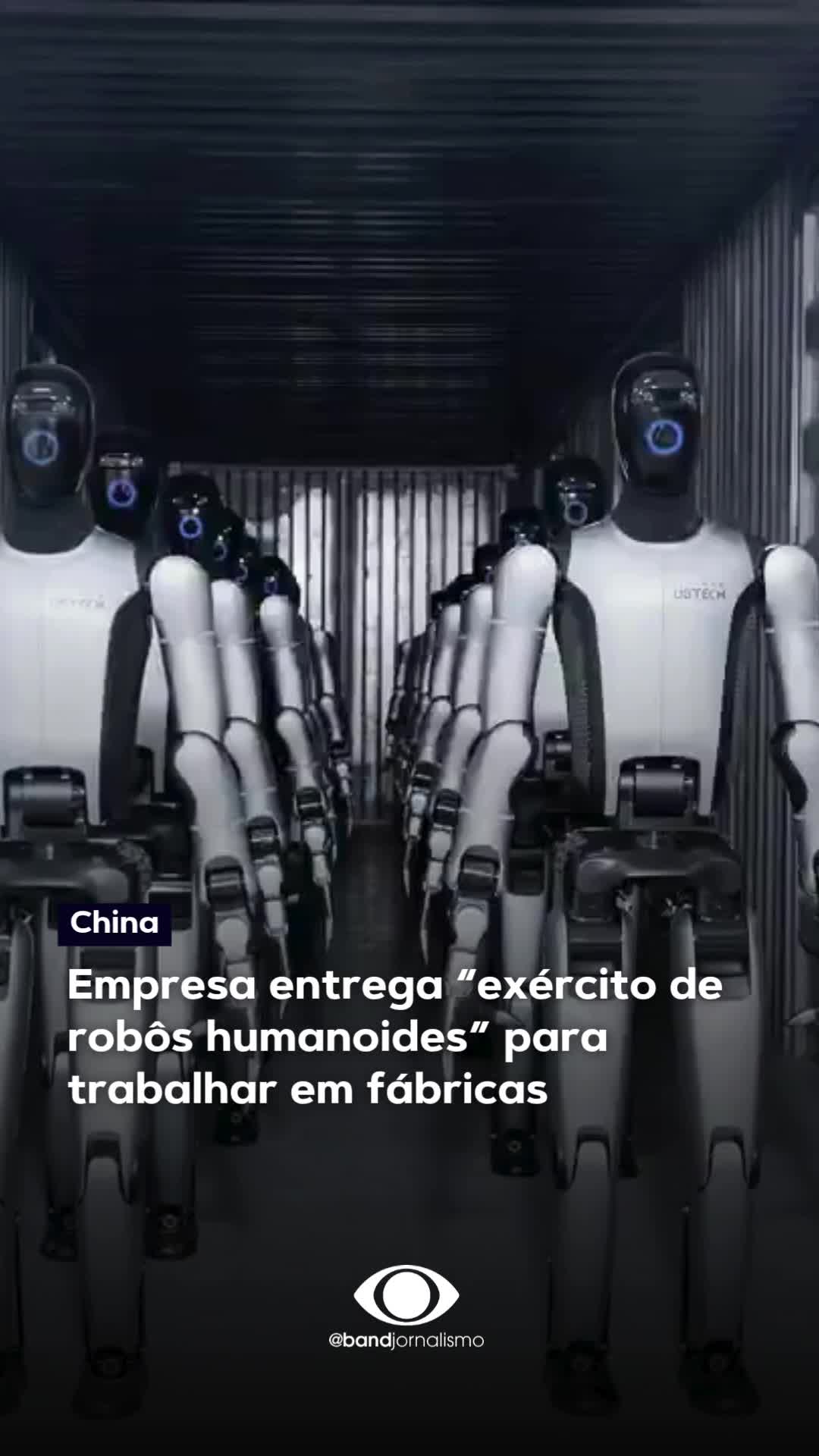 A empresa chinesa UBTECH Robotics realizou a primeira entrega de um verdadeiro exército de robôs humanoides. Centenas dos robôs Walker S2 da empresa foram destinados à grandes empresas como Geely, FAW-Volkswagen, Dongfeng e Foxconn para trabalhar dia e noite em suas fábricas. Segundo a empresa, seus robôs podem realizar diversos tipos de serviços como divisão e organização de produtos, inspeções de qualidade, construção de produtos com ferramentas e organização. #BandJornalismo