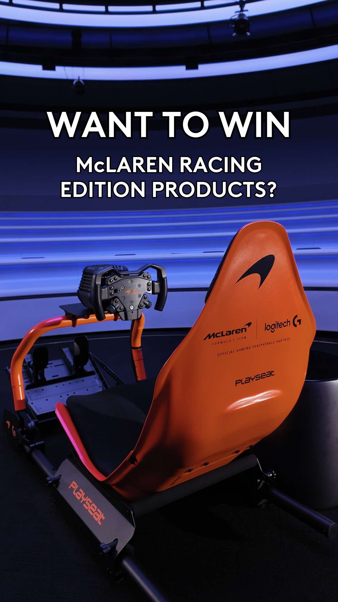 Drop a 🧡 here once you’ve entered. Our first-ever @McLaren Racing X Logitech G sim racing collection is up for grabs in celebration of the winter G Challenge season. Follow Logitech G on TikTok, and visit the link in bio to validate your entry. #LogitechG #McLaren #SimRacing @McLaren Shadow 