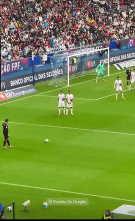 Bruno fernandes free kick vs armenia  #joaoneves #brunofernades #armenia #portugal🇵🇹 