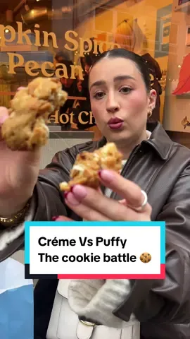 £20 for 4 cookies, is this the new norm? 🍪 @MaggieA @cremelondonuae @Puffy Cookies  #cookiereview #londoncookies #londonhotspots #couplestiktok 