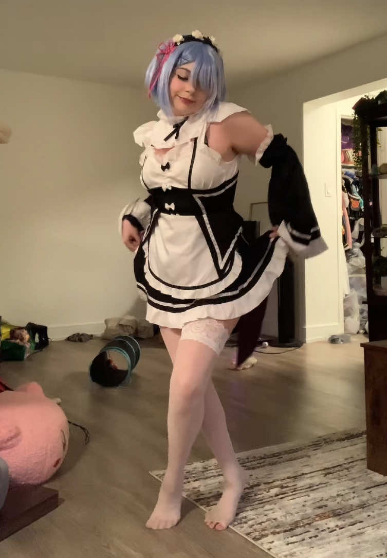 I head from a little birdie you guys missed my cosplay of a certain blue haired maid… #rem #remrezero #rezero #rezerorem #cosplay 