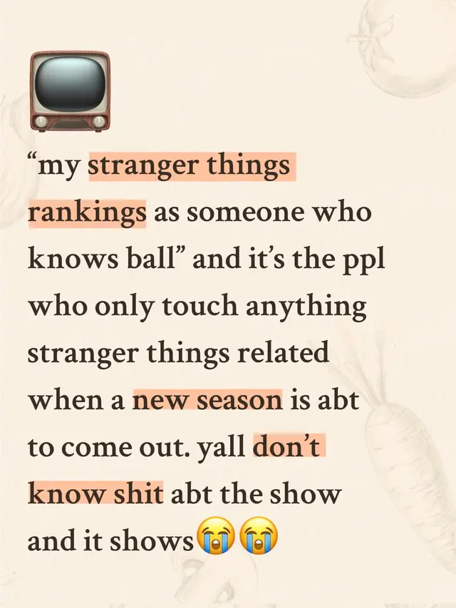 a lot of ppl are being so weird with this trend is annoying asf cus you’re not the target audience of the show #strangerthings #st5 #foryoupage #fyp #xyzbca 