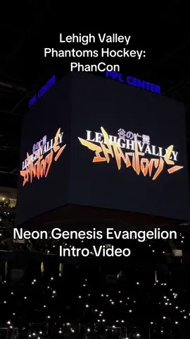 Anime and Hockey, one of the most interesting combinations I have seen in a long time. This was so cool to see and help work on! I think more people need to see it 😂 I also got to cosplay for this game as misato! It was cold but so much fun! #hockey #lehighvalleyphantoms #neongenesisevangelion #AHL #NHL 