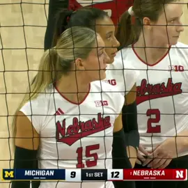 something about the black jerseys #nebraskavolleyball #ncaavolleyball #harpermurray #andijackson #bergenreilly 