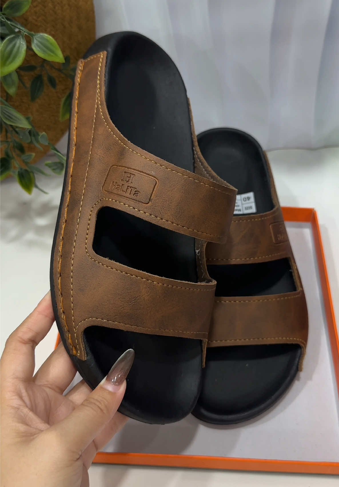 Dép nam Halita#depnam #viral #depcongthaihoc #viralvideo 