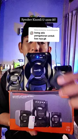 Membalas @momzkheyzha Speaker kisonli U-2500 BT #speakerkisonli #speakerkisonliu2500bt #speakerbluetooth #kisonlispeaker #kisonli 