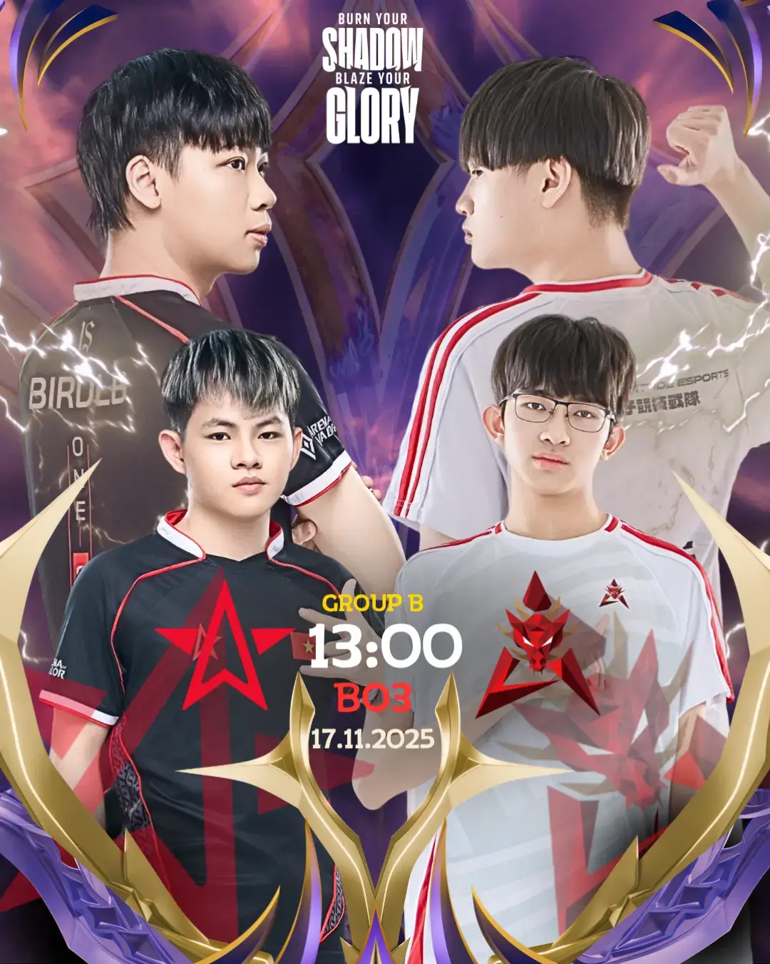 🇻🇳 3 đội tuyển AOG sẽ mở màn AIC  #AIC2025 #BurnYourShadowBlazeYourGlory #AOG  #lienquanmobile_garena 