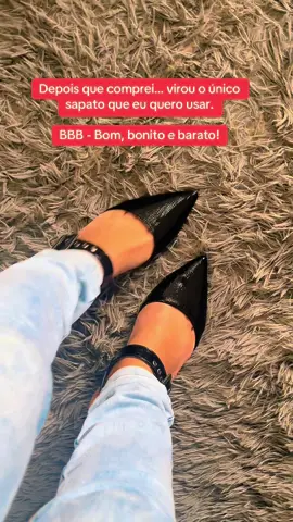 Esse sapato mudou meu dia a dia: leve, macio e confortável de verdade. Ideal para trabalho, passeio e qualquer look. 👉 Garanta o seu agora e sinta a diferença no primeiro passo.. #sapato #estiloeconforto #saltoalto #tiktokshopbrasil 