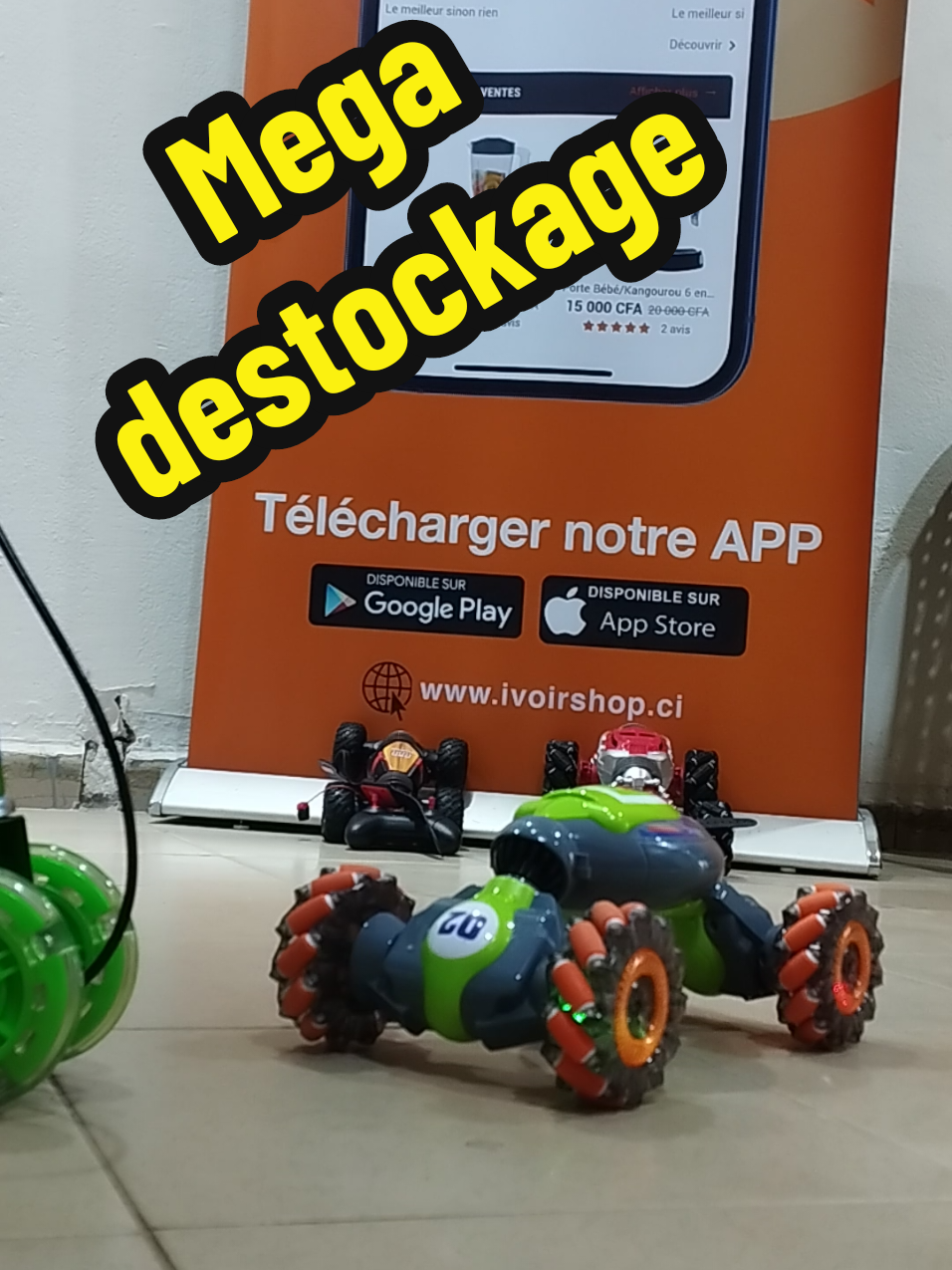 🎁#Prend_pour_garder... Destockage de ce super #jouet à double commande cascadeur 📱05.66.03.1945| Cocody faya #tiktokcotedivoire🇨🇮  #ivoirshop #jouetsenfants 