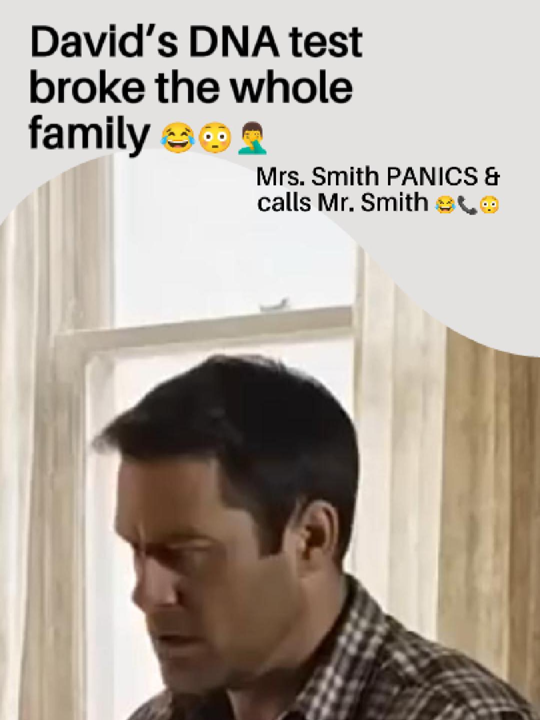 David’s DNA test broke the whole family 😂😳🤦‍♂️ David finds a DNA test that says he’s “not related to anyone in the family”… and Mrs Smith instantly panics. So she calls Mr Smith at work — and his explanation is the most brutally calm thing you’ll ever hear. #fypシ #fypシ゚viral #WaitForIt #ComedyGold #tiktokhits #viral #fyp #tiktokviral #SavageComebacks
