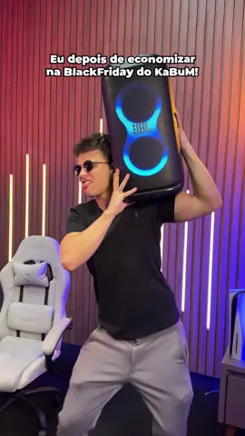 o Paulinho já está em ritmo de Black das Blacks aqui no KaBuM!   já vai se preparando que aqui é de verdade, KaBuM! Venceu!