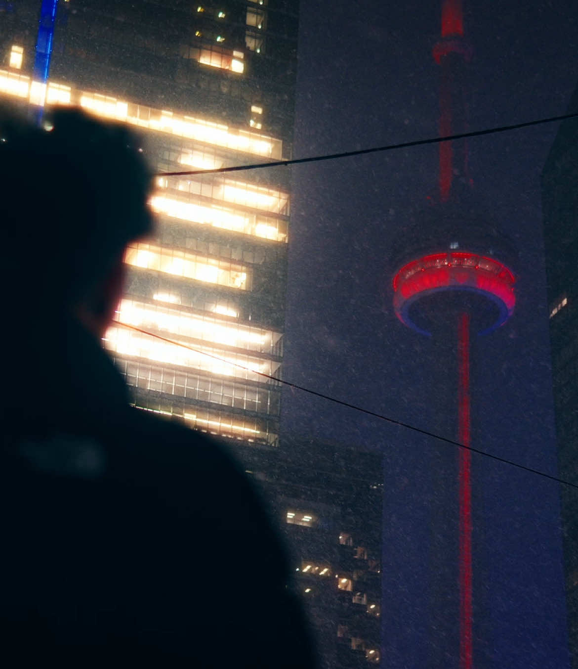 Winters finally hitting the city of Toronto #toronto #cinematic #Vlog #winter #edit edit of my life recently this Q4 😮‍💨