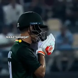Maaz Sadaqat destroy india bowling today ☠️ brilliant batting vs india 🔥🥰#fypp #fypシ゚ #pakvsindia #cricketlovers #trending 