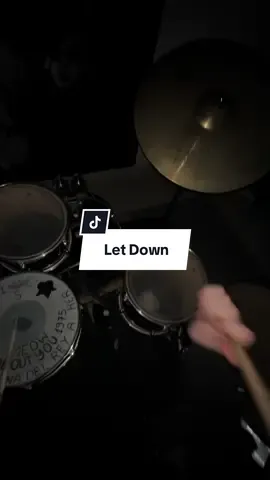One day I am gonna grow wings #radiohead #letdown #drums 