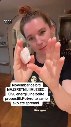 potvrdi 💫🌙✨🗝️   1111  Ti nisi ovdje da čekaš “sudbinu”. Ti stvaraš realnost iz energije koju nosiš u sebi. Sve što želiš — već postoji u tvojoj vibraciji… samo ga trebaš aktivirati. Ako želiš naučiti kako manifestirati svjesno, moćno i brzo — tečaj manifestiranja te čeka u bio. ✨
