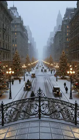 Christmas magic 🎄 #fyp #christmas #nyc #ai 
