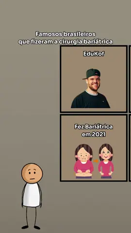 Famosos brasileiros que fizeram a cirurgia bariátrica #edukof #thaiscarla #romario #jojotodynho 