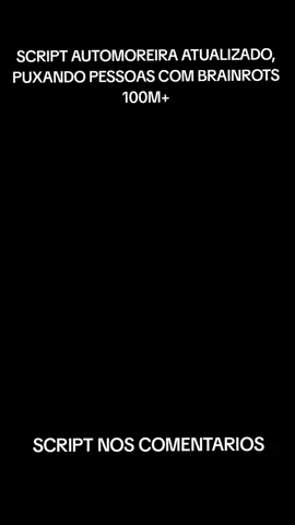 AUTO MOREIRA!✨ #fyp #viral #robloxfyp #stealabrainot #roubeumbrairont