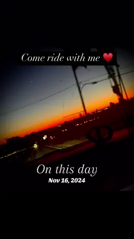 #onthisday #justdriving #sunset #calisunset