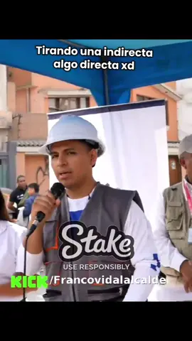 Ya saben para quien va #franco #alcalde #ate 