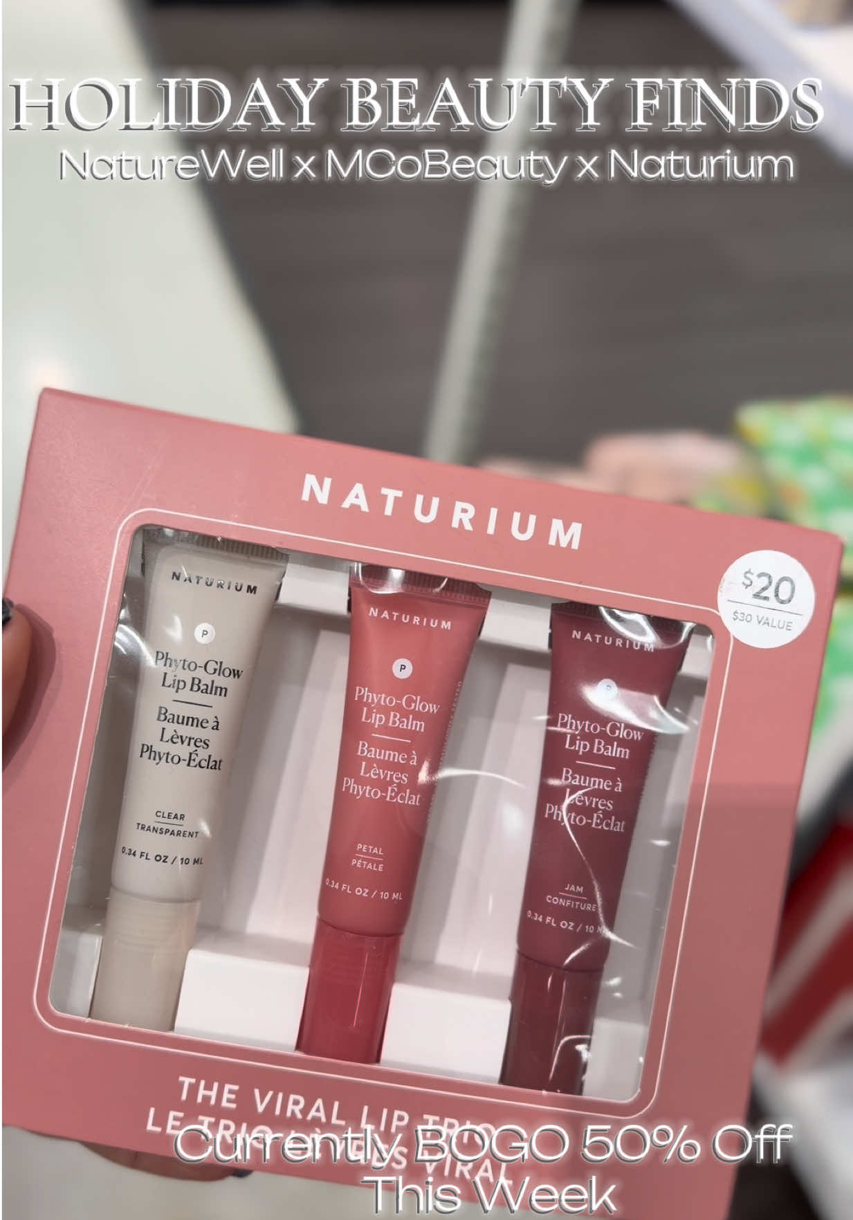 Holiday Beauty Gift Sets At @target. These Sets Make The Perfect Stocking Stuffer!  #targetfinds #blackfridaydeals #holidaygifts #naturium #mcobeauty 
