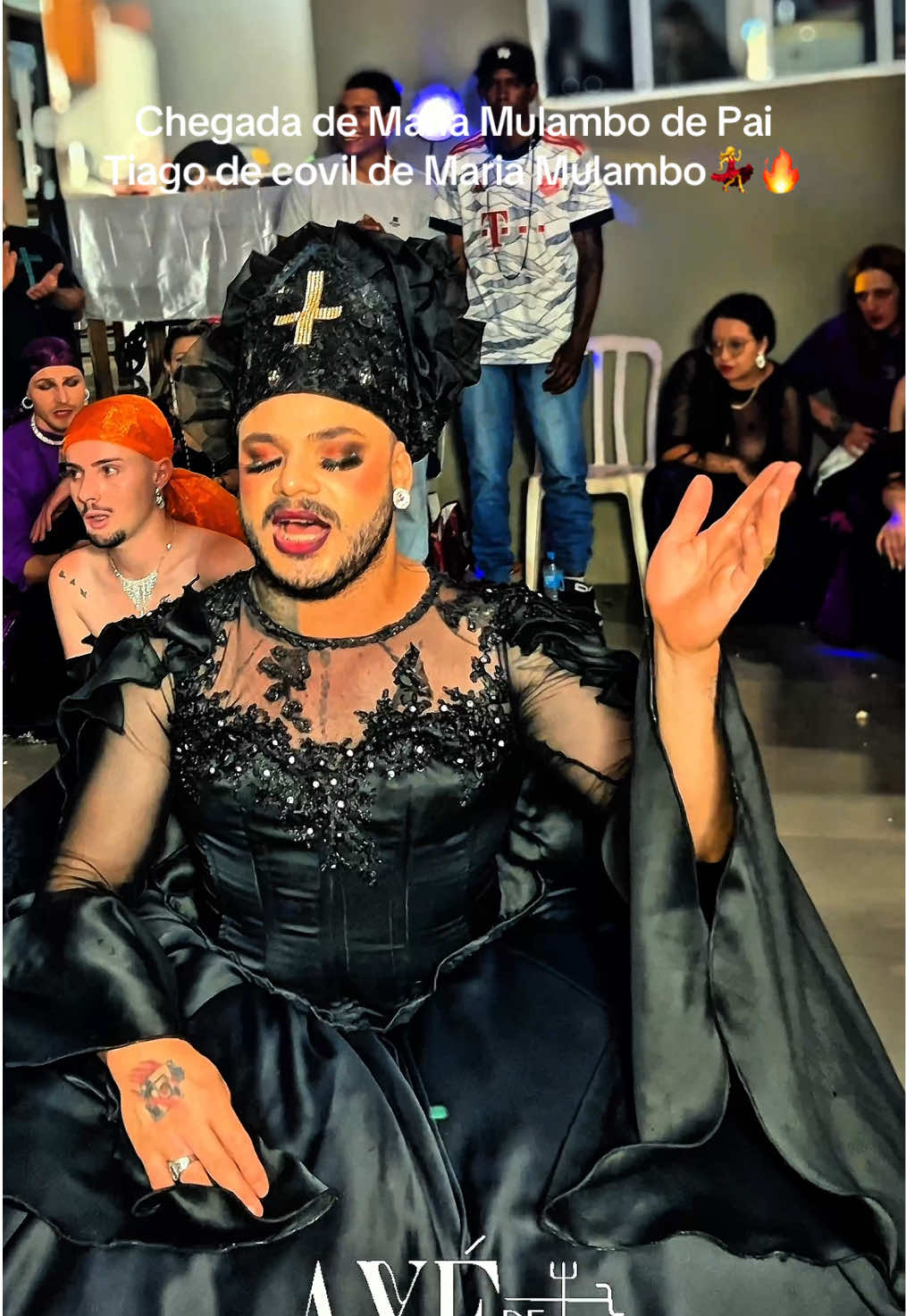 Chegada de Maria Mulambo 💃🔥 #quimbanda #pombagira #umbanda #cadomble #mulambo 
