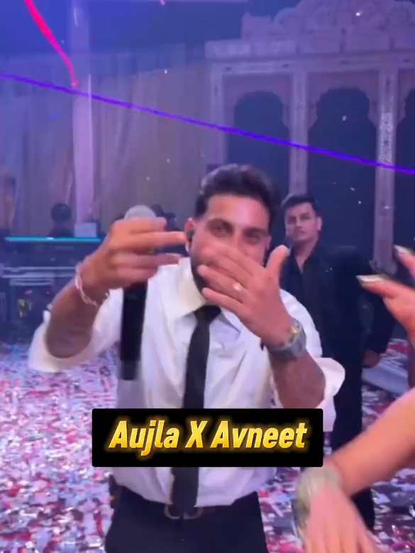 Aujla X Avneet dance 🔥 #karanaujla #avneetkaur #viral #shorts #shortsfeed 