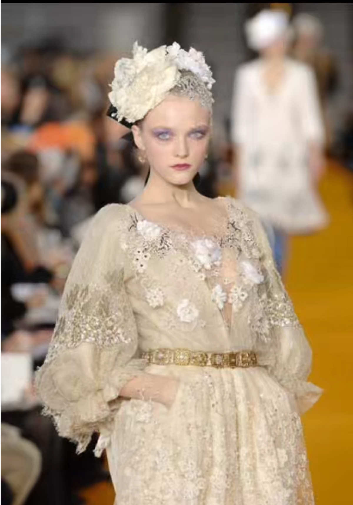 vlada for christian lacroix - ss08 || #christianlacroix #hautecouture #vladaroslyakova #fashion #model