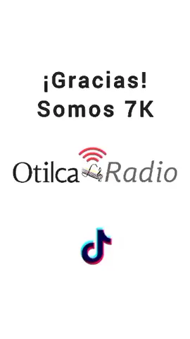 ¡Llegamos a los 7K en TikTok! 🚀🎉 No es solo un número, es una comunidad de 7.000 mentes curiosas que nos sintonizan en @otilcaradio para reír, informarse y debatir. 🤓🎙️ Desde que empezamos a compartir nuestros fragmentos más divertidos, los 