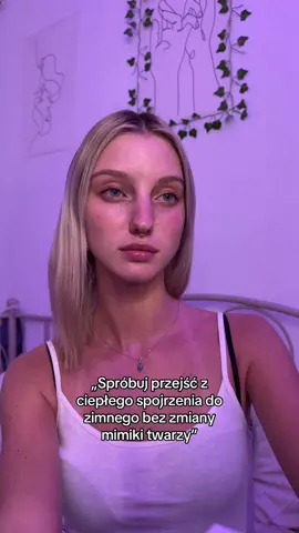 Spróbowałam ale chyba bardziej wyszło smutno niż zimno ldk 🤪#dlaciebie 