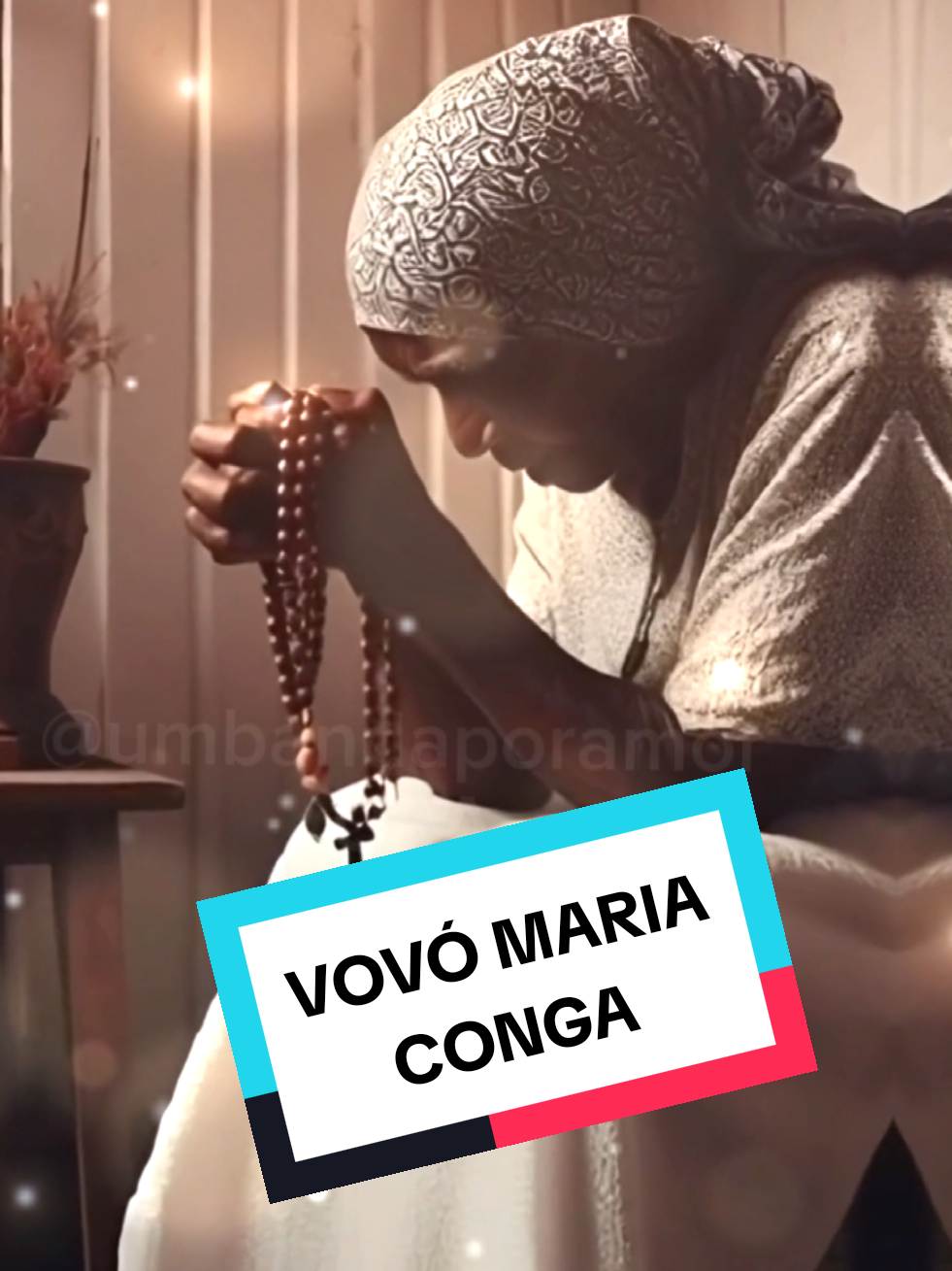 #ponto de umbanda #ponto cantado #preta velha vovó Maria Conga #saravá #adorei as almas 