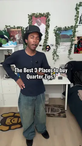 Best 3 places to get quarter zips #quarterzip #fashiontiktok #mensfashion #outfit #trend 