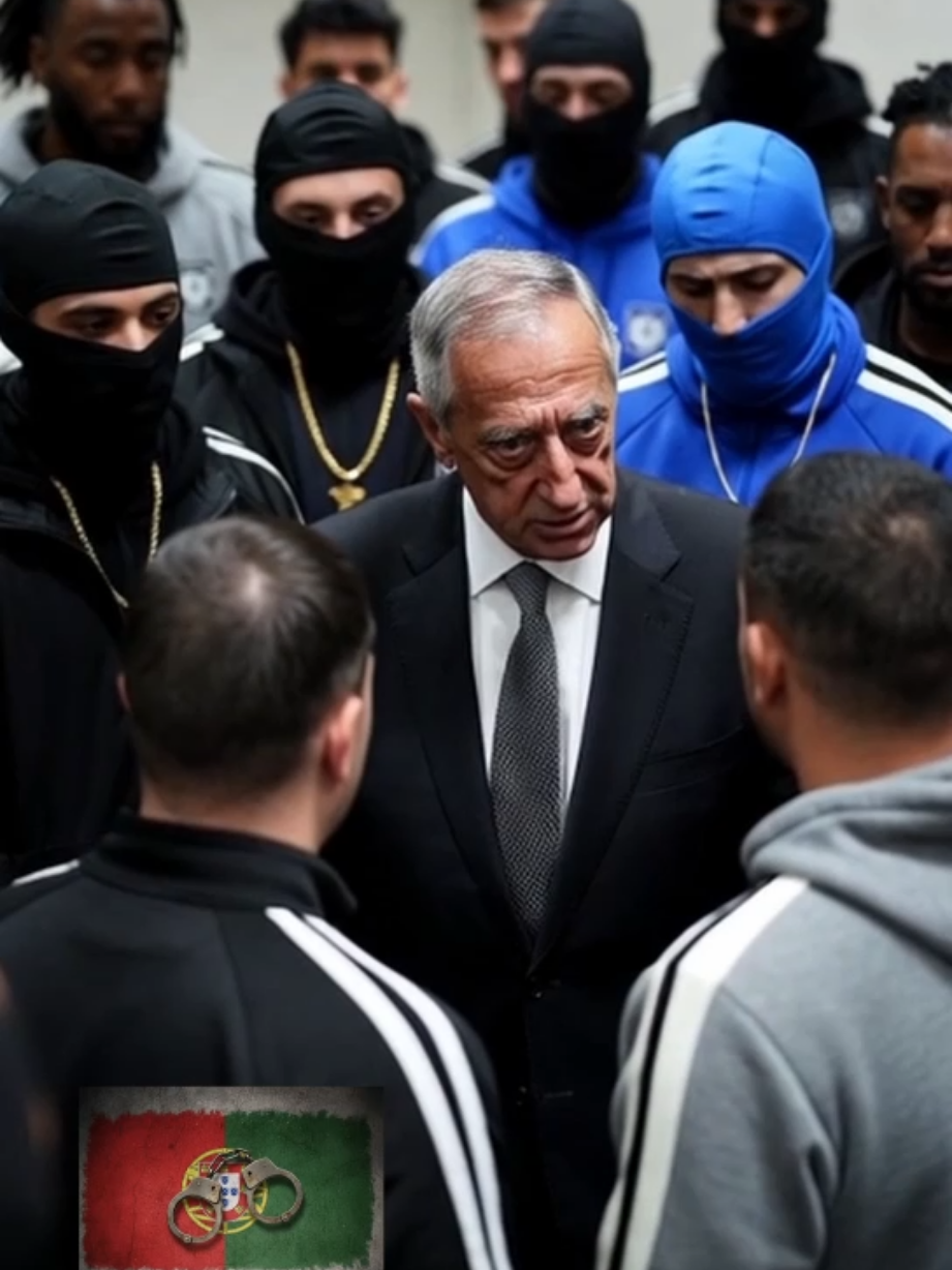 Presidente de Portugal em reunião com os Drilleres #hiphoptuga #rapnacional #raptuga #ukdrill #roadman 
