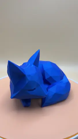 #3dprinting #lowpoly #fox #toys #3dprinted 