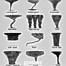 Landspout é um tipo de tornado fraco, mas ainda assim é um tornado — ou seja, uma coluna de ar girando que se estende desde uma nuvem de tempestade até o solo. A diferença principal entre um landspout e um tornado clássico (como os que vemos em supercélulas) é que o landspout não se forma dentro de uma mesociclone (a rotação interna de uma tempestade forte). Em vez disso, ele se forma sob nuvens de tempestade mais fracas ou até mesmo sob cumulus congestus, quando há rotação próximo ao solo que é 