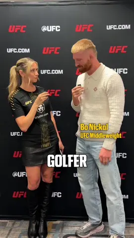Which UFC fighter would you want to play a round of golf with? @ESPN @ESPN MMA @UFC #bonickal #UFC #mma #golf