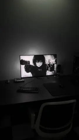 It's time to go back  #setup #blacksetup #peripherals #techtok #wallpaper 