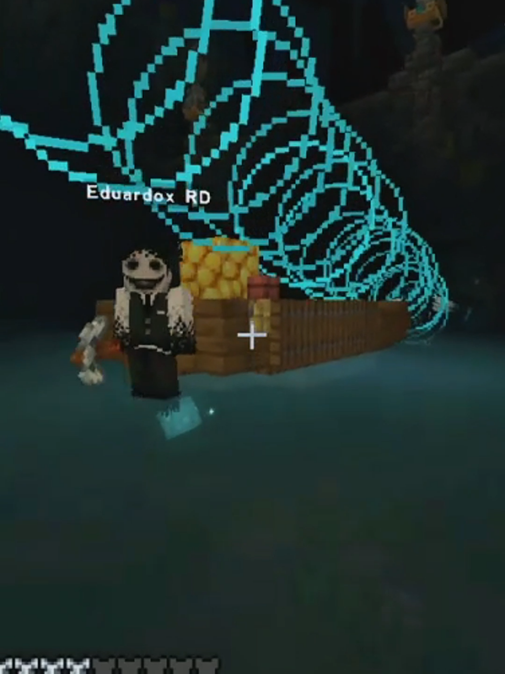 Misión imposible con el warden de Minecraft, NO MUERE ESE MMG #Minecraft #warden #fyp #contentcreator 